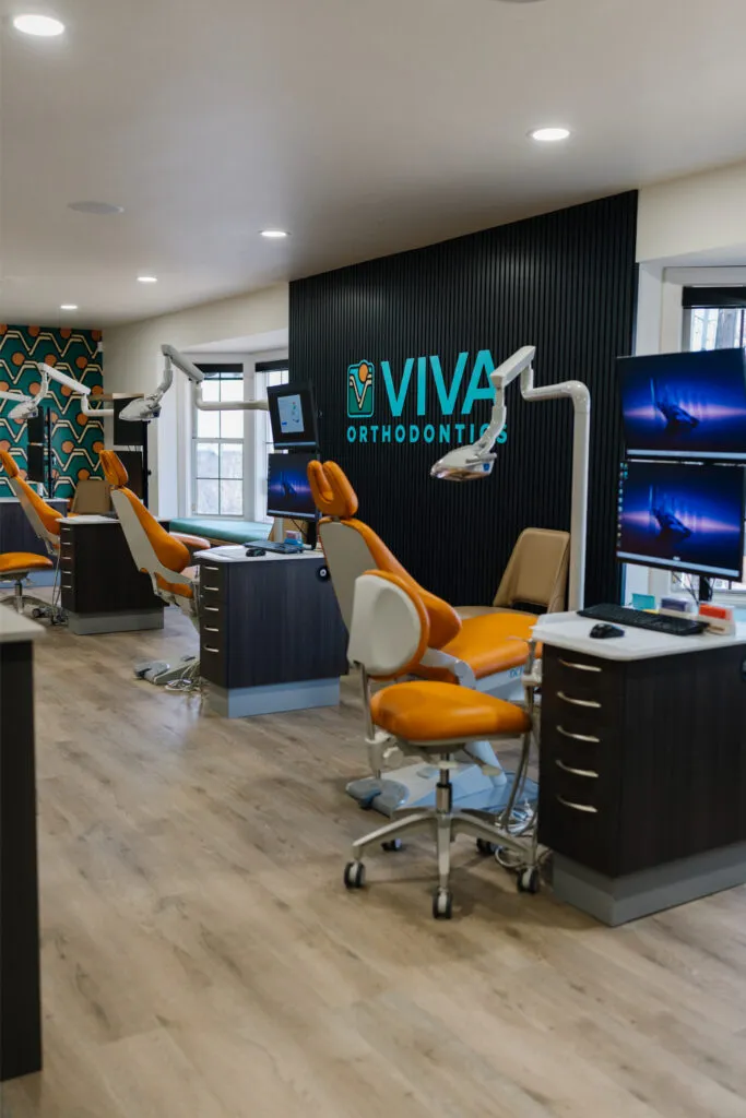 VIVA Orthodontics office interior